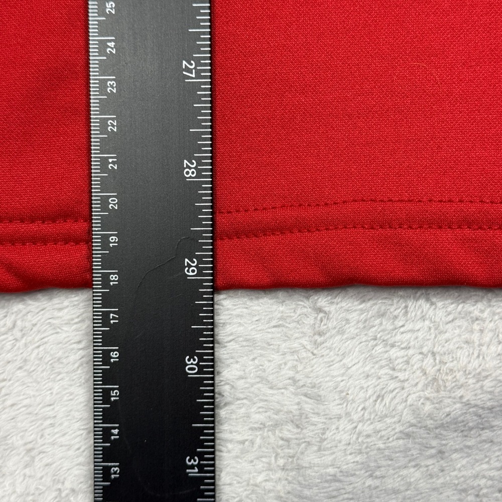 USOC Olympics Quarter Zip Pullover Mens XXL Red Blue London 2012 Made in USA - Picture 6 of 9